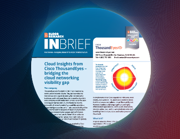 Blog Thumbnail: Bloor Research: Cloud Insights From Cisco ThousandEyes