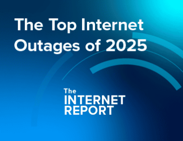 Blog Thumbnail: The Top Internet Outages of 2025: Analyses and Takeaways