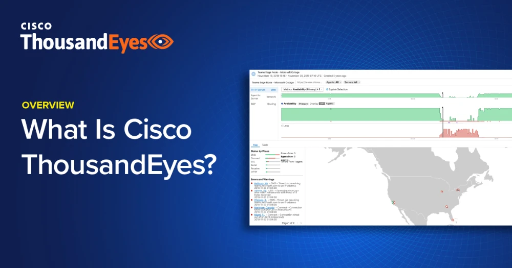 Thumbnail Image for ThousandEyes Product Overview