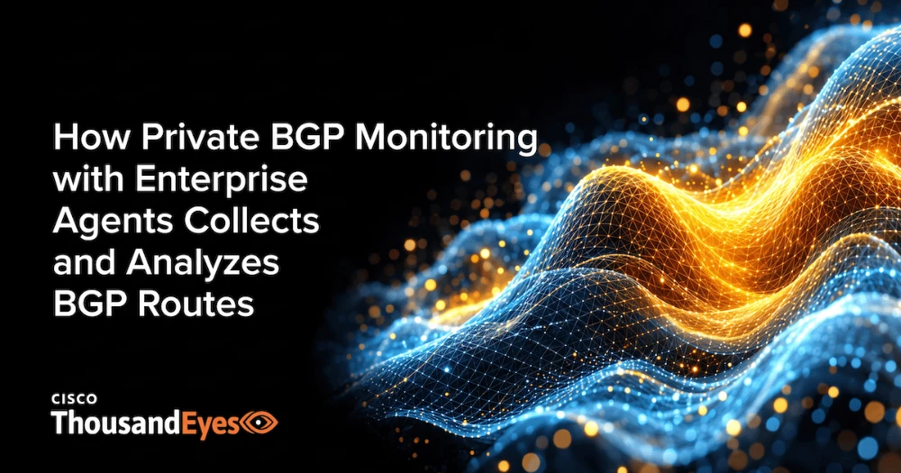 Thumbnail Image for How Private BGP Monitoring with Enterprise Agents Collects and Analyzes BGP Routes