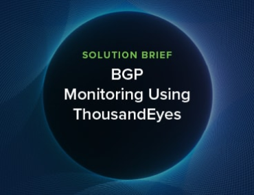 Blog Thumbnail: BGP Monitoring Using ThousandEyes