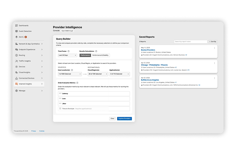 Provider Intelligence