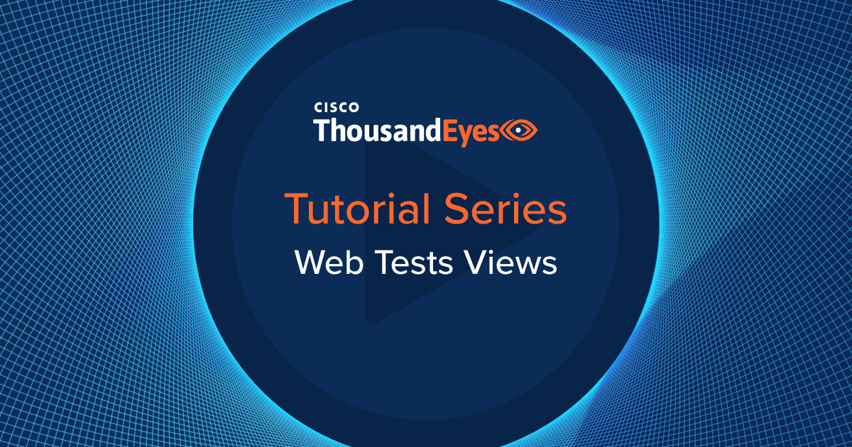 Tutorial: Web Test Views