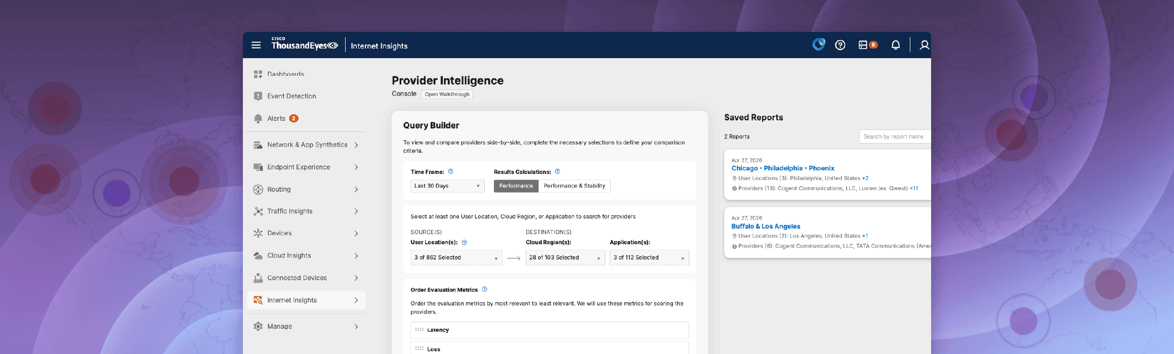 Internet Insights Provider Intelligence