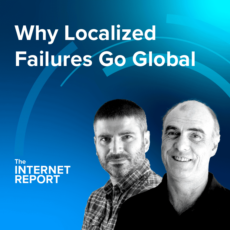 Why Localized Failures Go Global
